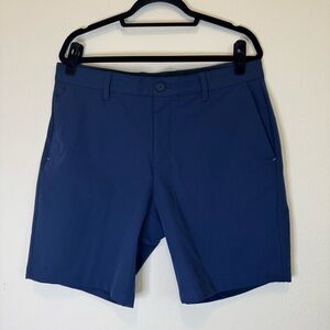 Tommy Bahama Relax Chip Shot Shorts Navy Comfort Stretch size 35x9' inseam
